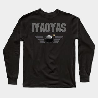 IYAOYAS - Flying ORD - for US Navy Aviation Ordnancemen Long Sleeve T-Shirt